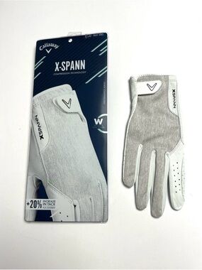 Callaway X Spann Golf Glove Right Hand Women Small Premium Leather New